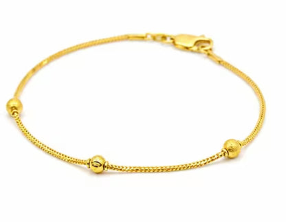 Rantai Tangan Pandora Bebola Manik