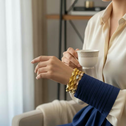 Bangle Dubai Wave tanpa lockset