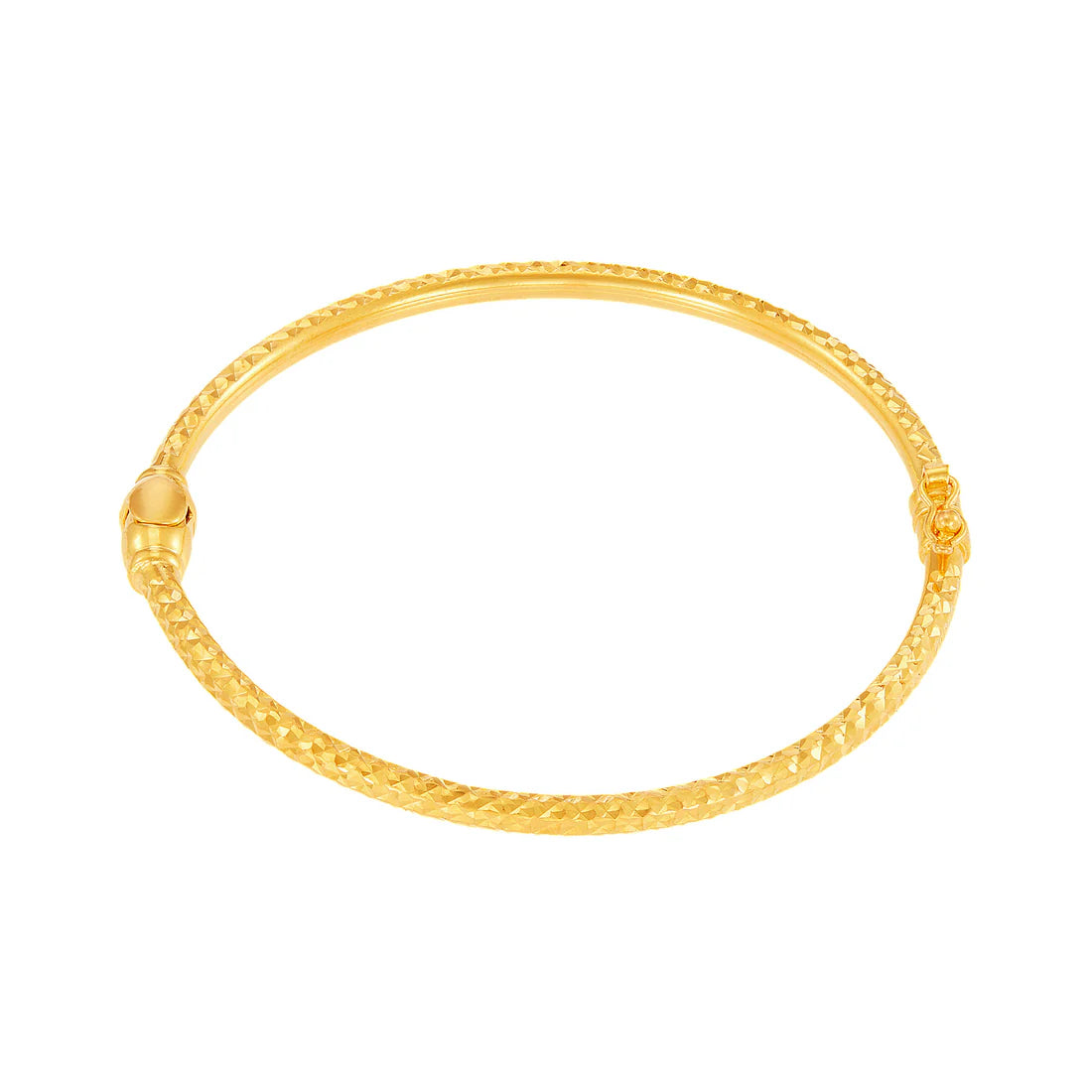 916/22K Yellow Gold Bangle BG-1621024(UL)