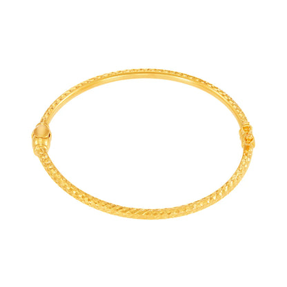 916/22K Yellow Gold Bangle BG-1621024(UL)