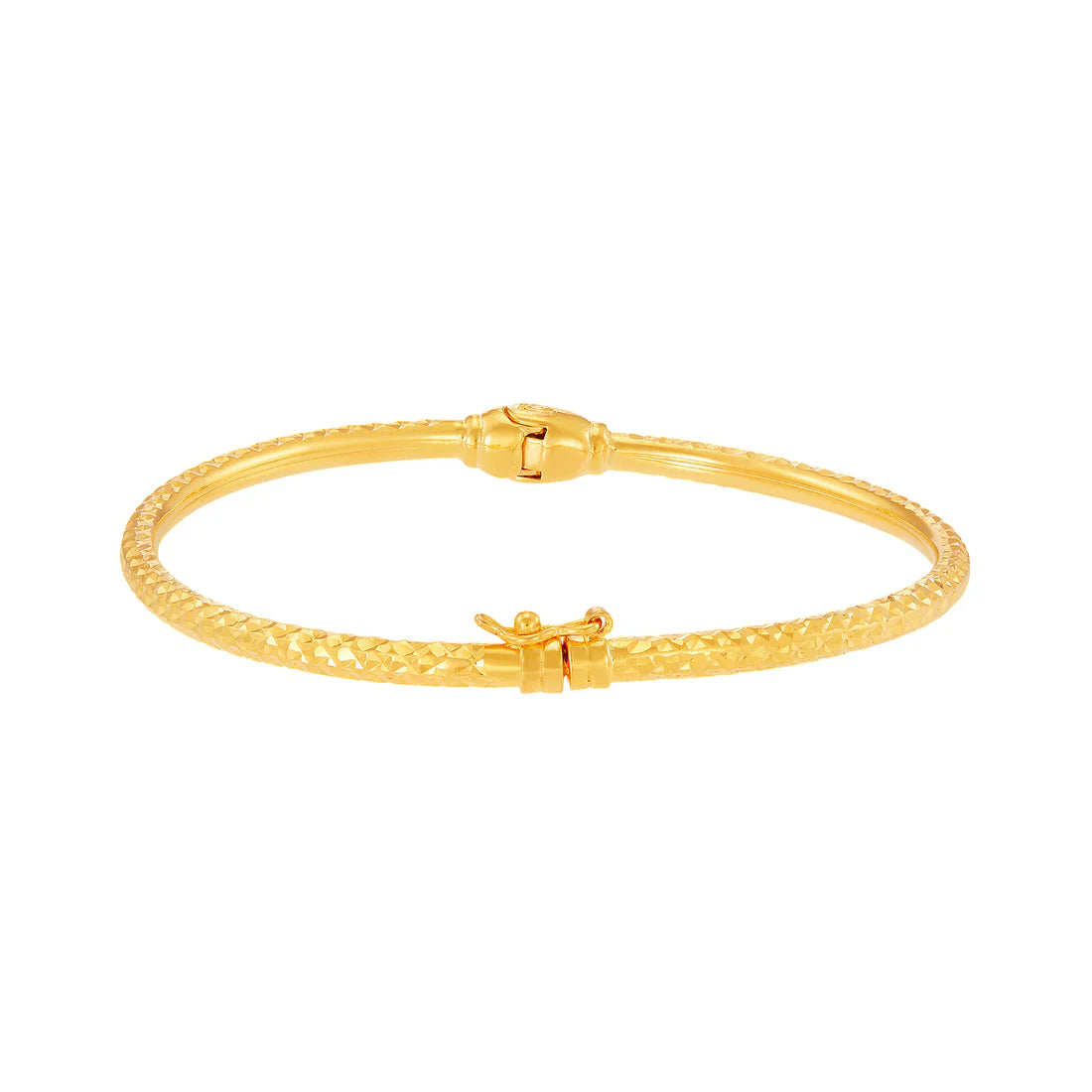 916/22K Yellow Gold Bangle BG-1621024(UL)