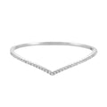 THE V | Diamond Bangle in 375/9K Gold 25797(B)