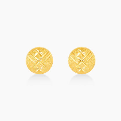 916/22K Yellow Gold Earrings 3010(C)