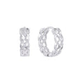 750/18K White Gold Earrings A82EH