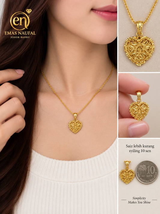 Locket love kerawang s